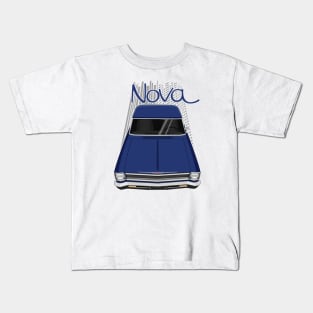 Chevrolet Nova 1966 - 1967 - deepwater blue Kids T-Shirt